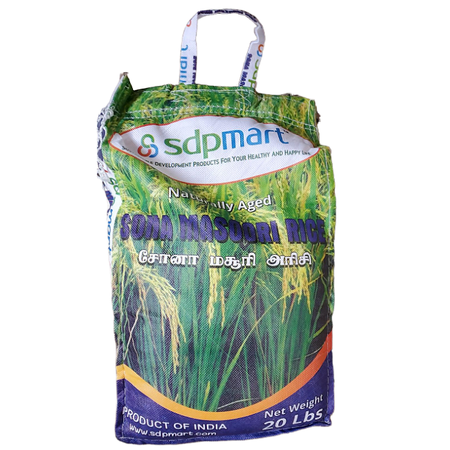 Sona Masoori Rice-20LB (Premium Quality)