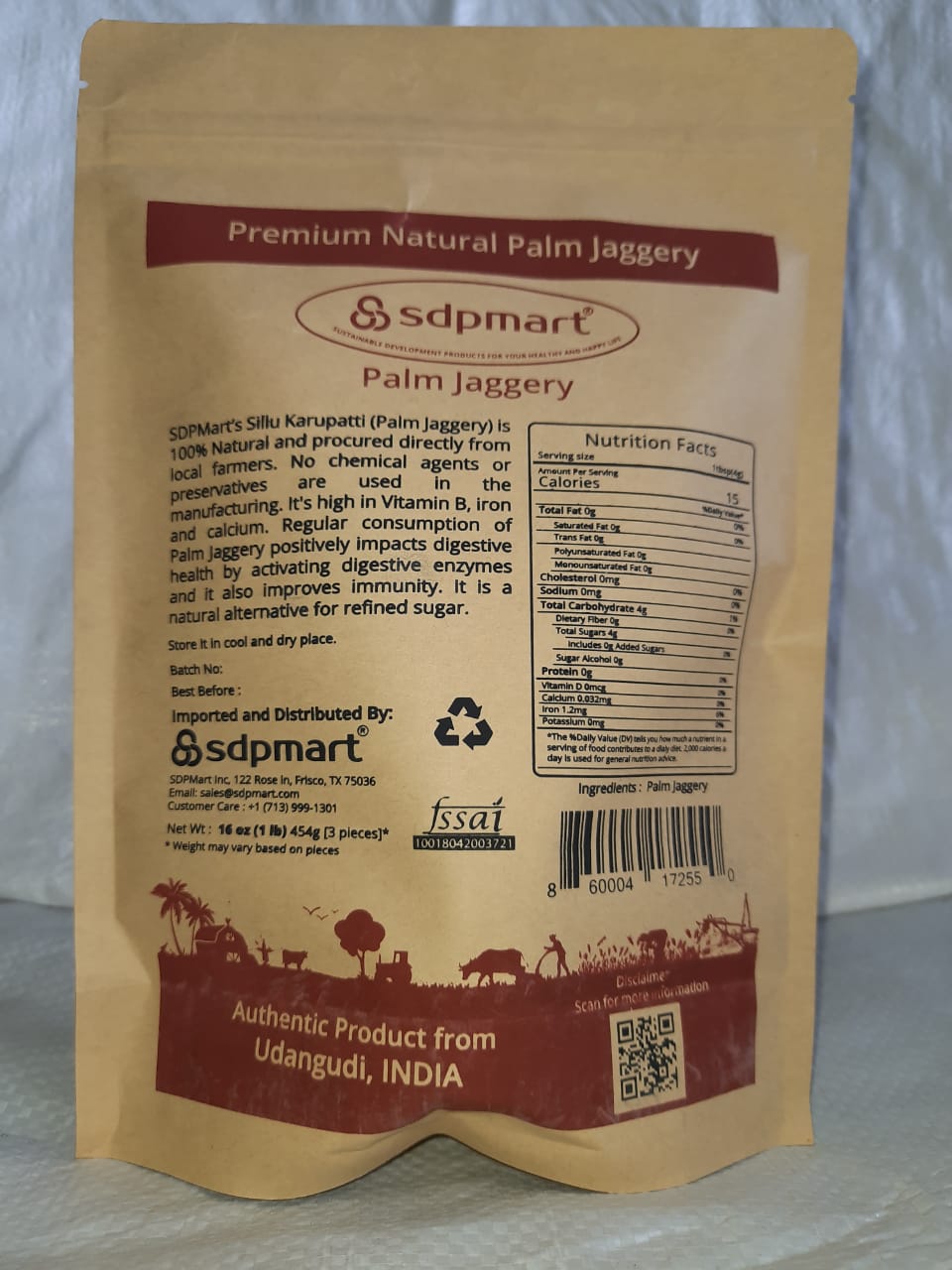 PALM JAGGERY Powder (Sillu Karupatti)