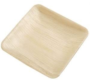 Premium Palm Leaf - 6 In Square Plate