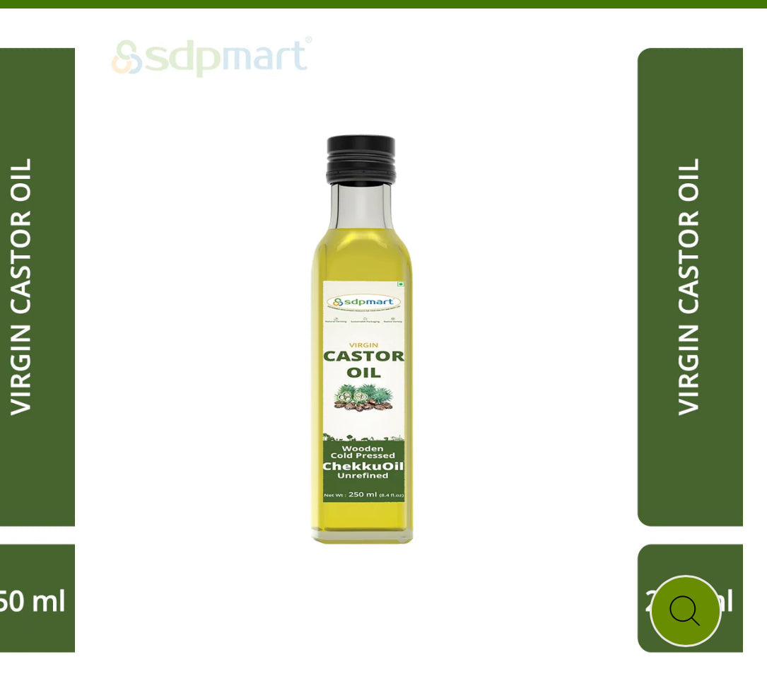 SDPMART PREMIUM VIRGIN CASTOR OIL