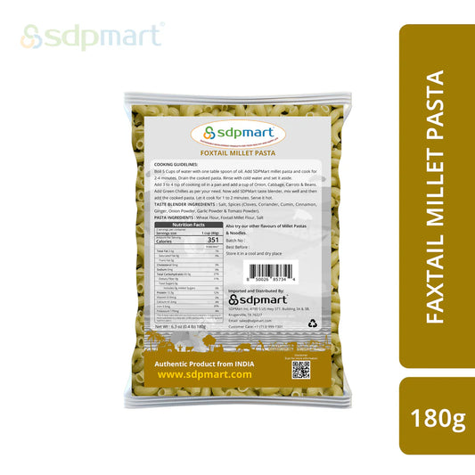 SDPMART FOXTAIL MILLET PASTA 180G