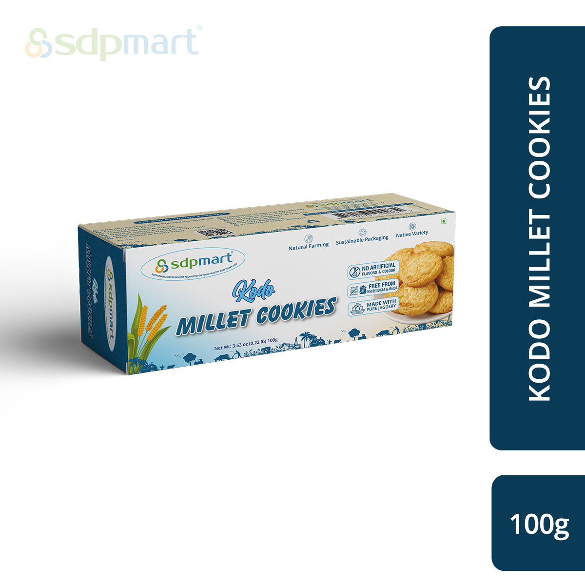 SDPMART KODO MILLET COOKIES 100 GMS