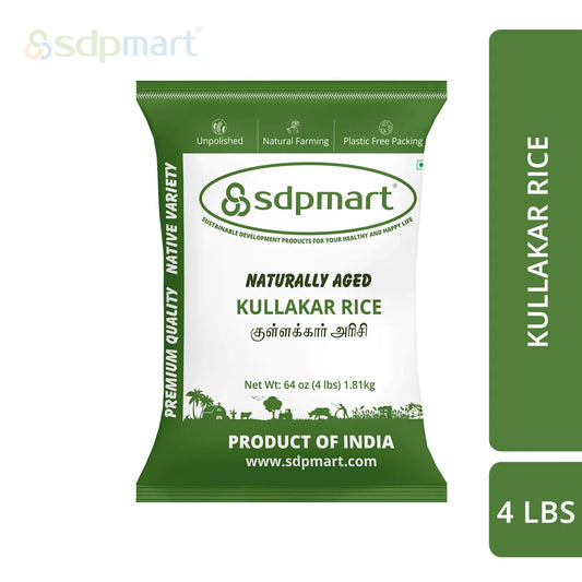SDPMART'S PREMIUM KULLAKAR RICE - 4LBS