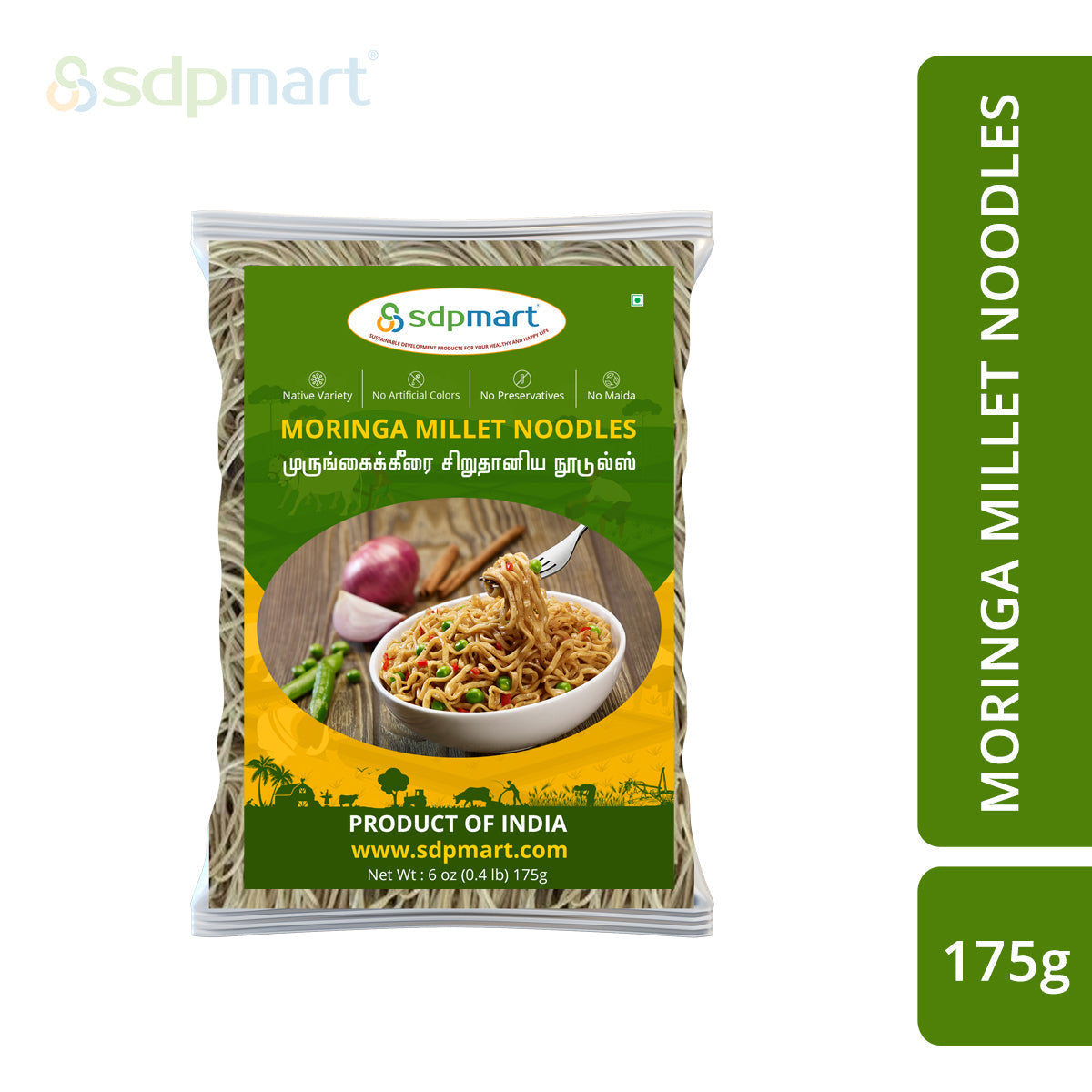 Moringa Millet Noodles 175G