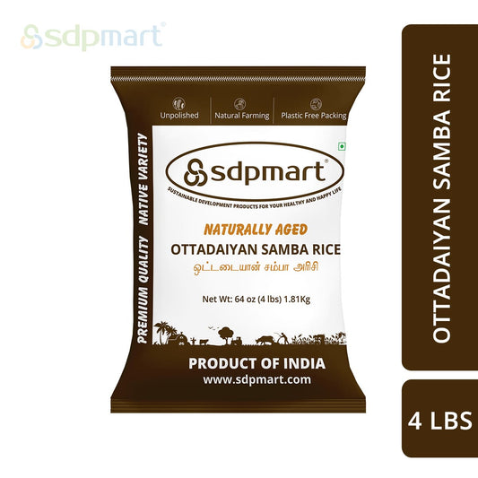 OTTADAIYAN SAMBA PREMIUM RICE - 4 LBS