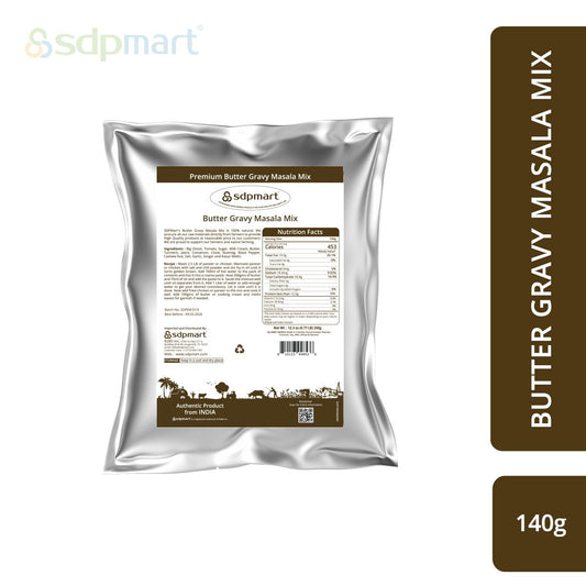 SDPMart Butter Gravy Masala mix (Paneer or Chicken) for 2LB Gravy