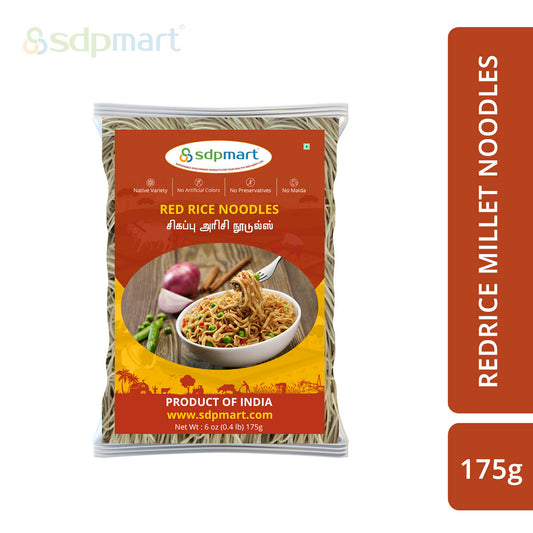 SDPMART RED RICE MILLET NOODLES 175G