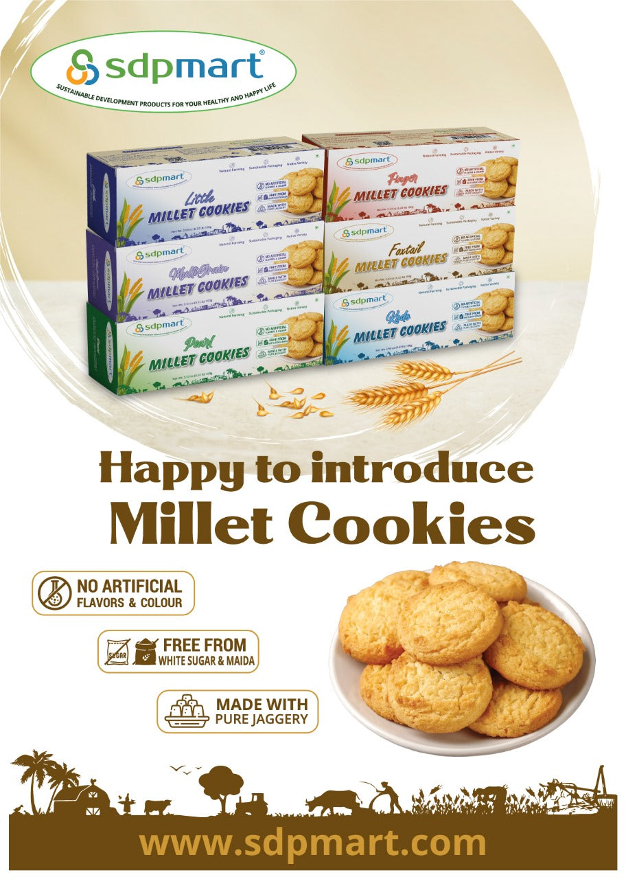 SDPMART PEARL MILLET COOKIES 100 GMS