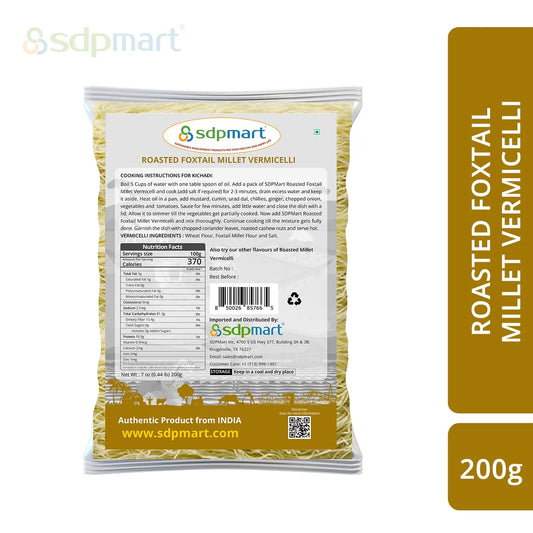 SDPMART FOXTAIL MILLET VERMICELLI 200G