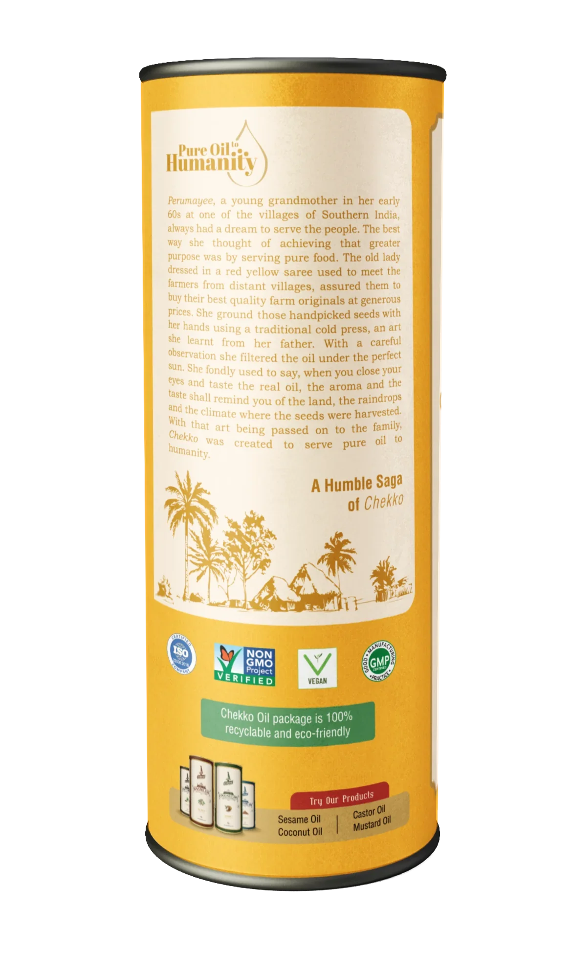 Cold Pressed Virgin Sunflower Oil