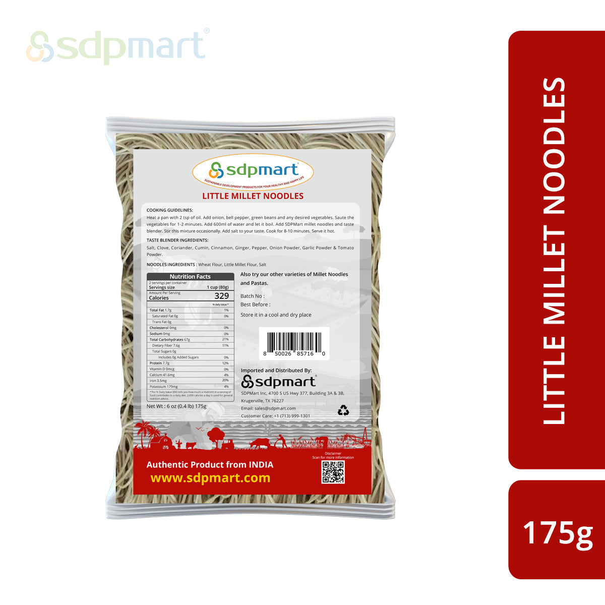 Little Millet Noodles 175G
